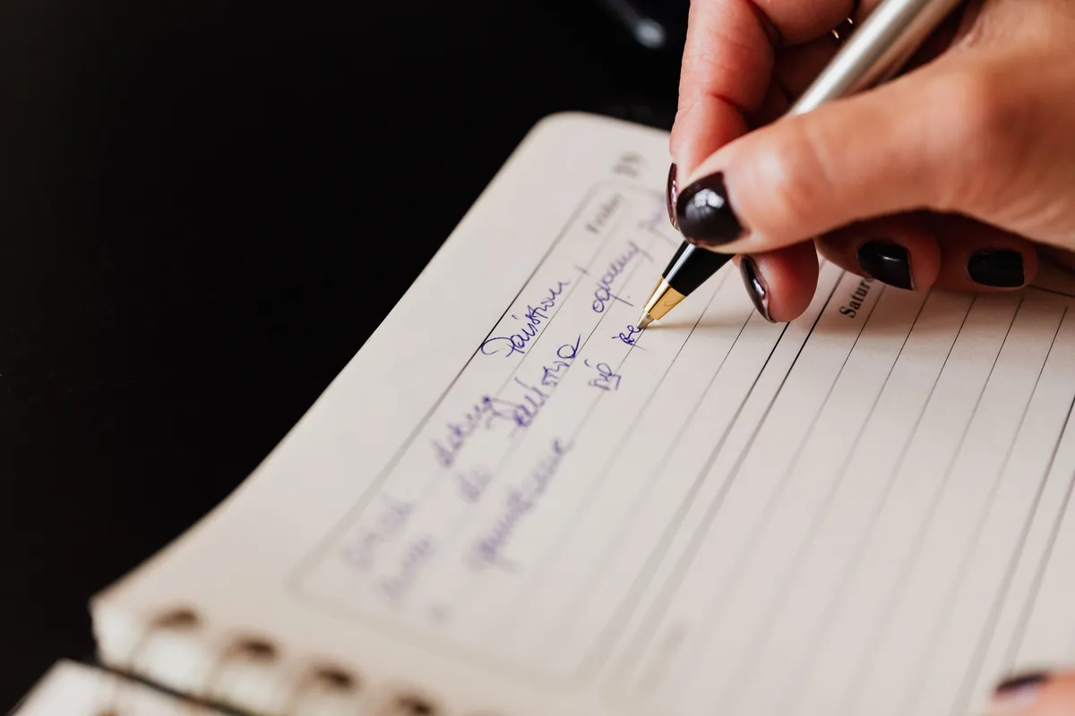 Food and symptom diary