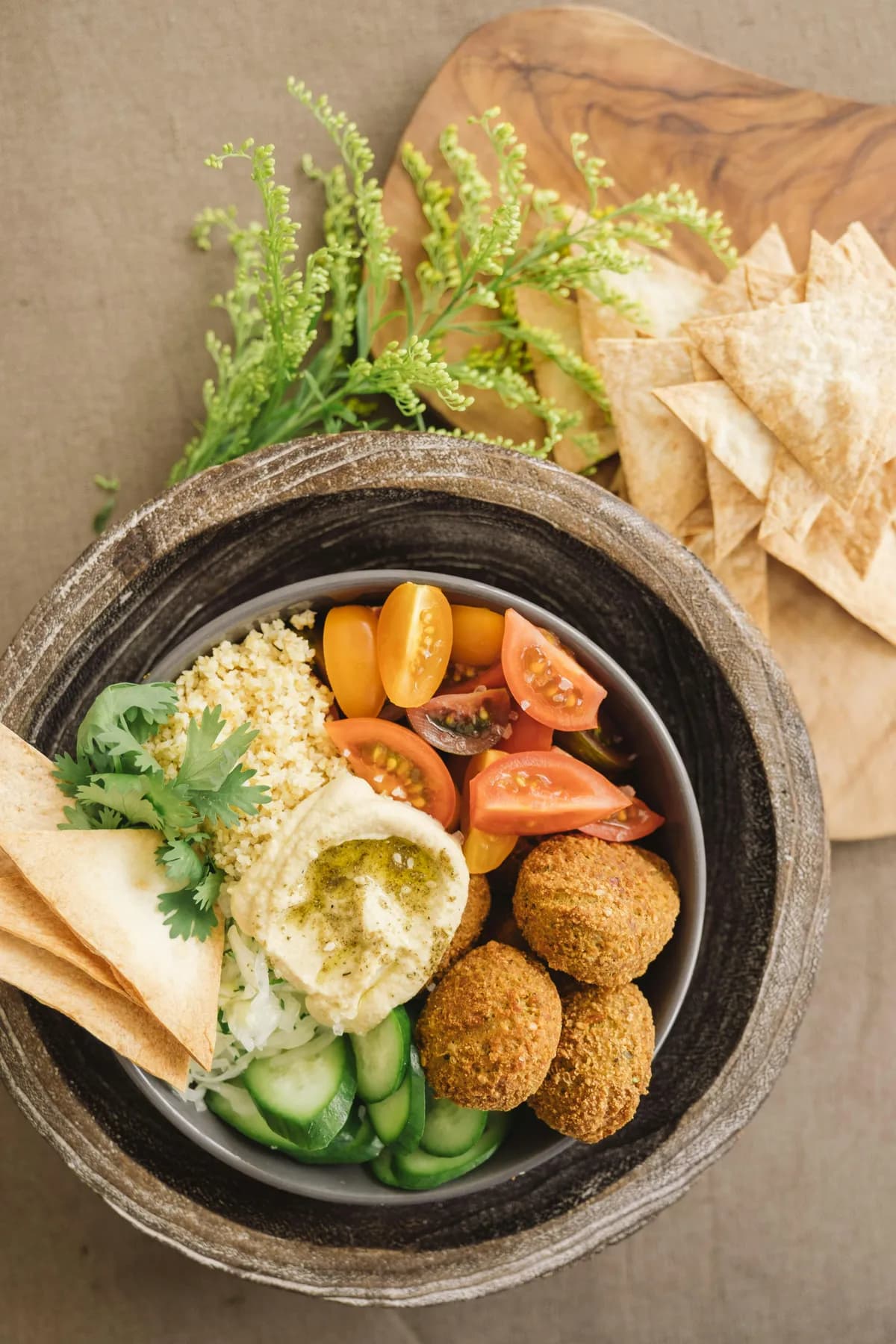 Mediterranean-style meal for menopause
