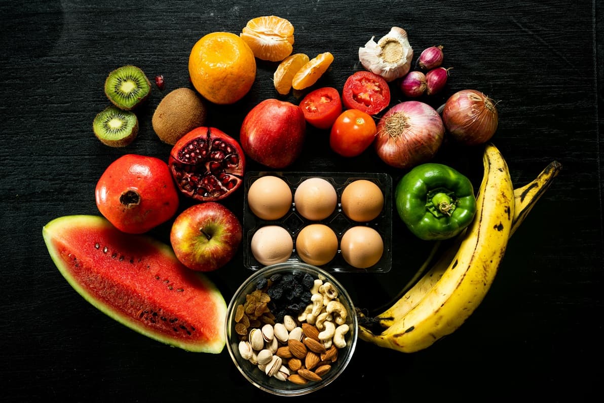 Framework illustrating balanced nutrition principles