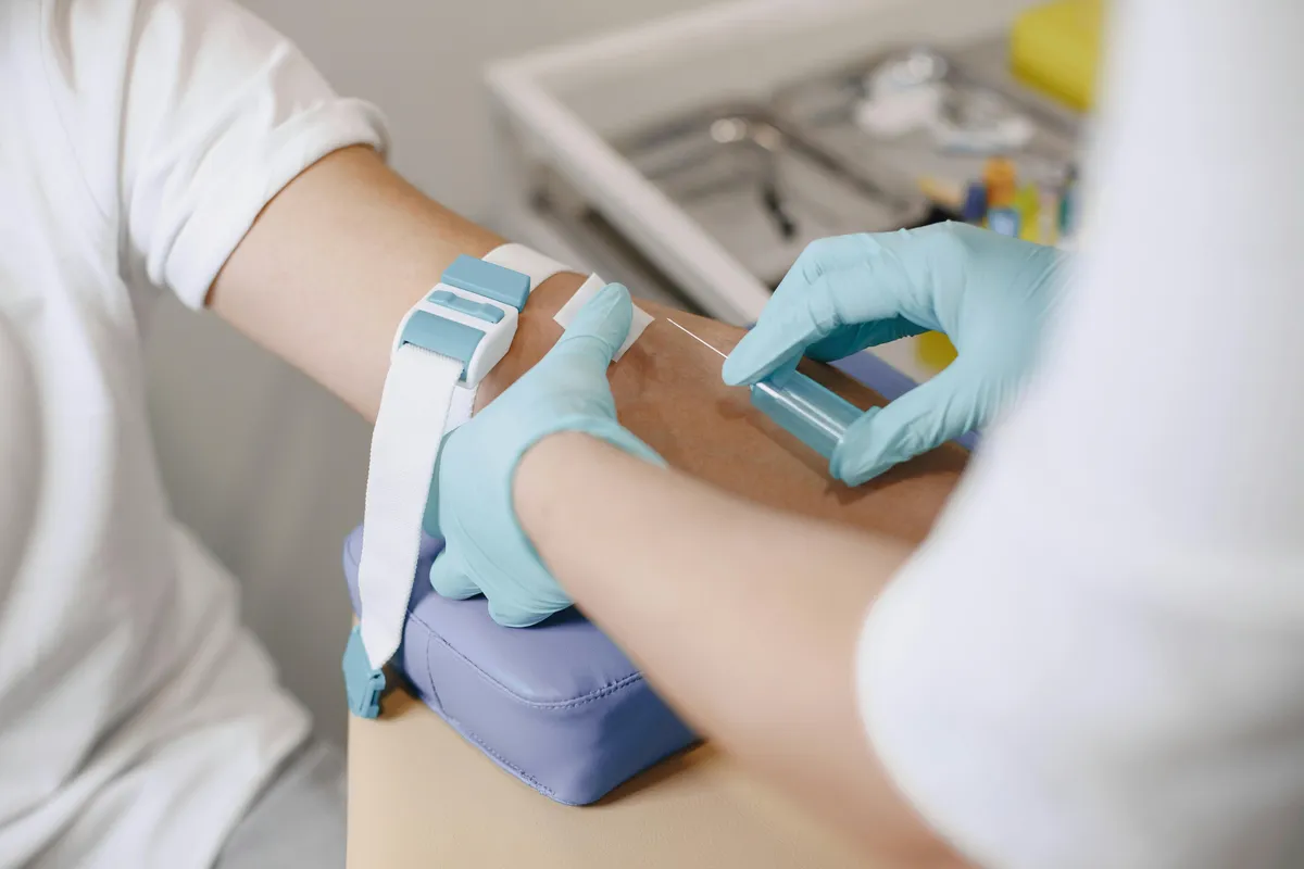 Blood test for B12 levels
