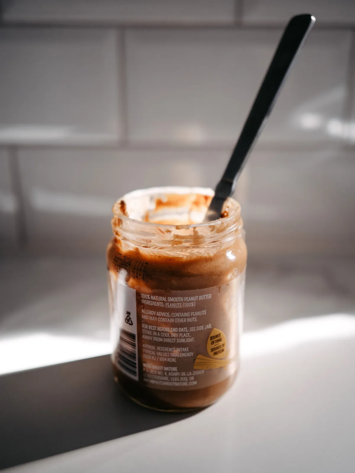 Reading a nutrition label for added sugars
